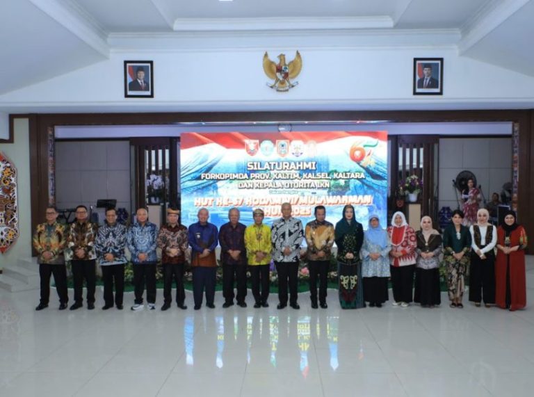 HUT ke-67 Kodam VI/Mlw, Pangdam Gelar Silaturahmi Bersama Forkopimda se-Kalimantan dan OIKN